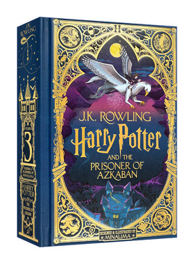 Harry Potter and the Prisoner of Azkaban MinaLima Edition 哈利波特与阿兹卡班的囚徒 哈3 MinaLima 精装立体互动书 英文原版