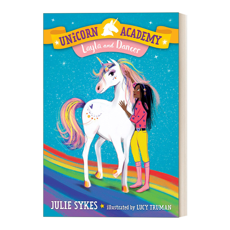 英文原版 Unicorn Academy 05 Layla and Dancer 独角兽学院系列5 儿童章节桥梁故事书 Lucy Truman 英文版 进口英语原版书籍