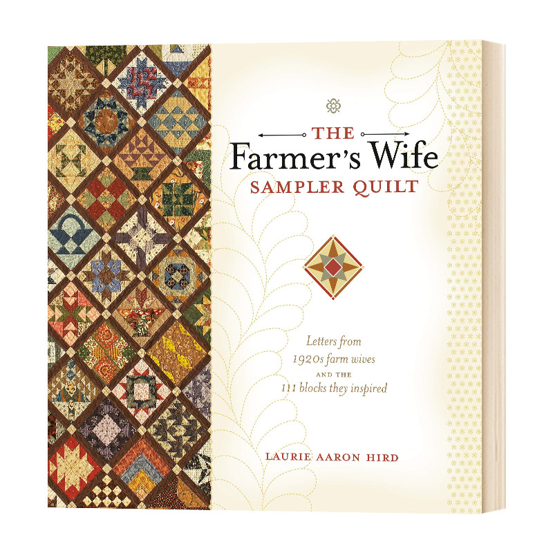 农夫妻子样品拼布 The Farmer's Wife Sampler Quilt 英文原版服装设计参考阅读书籍