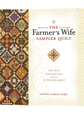 农夫妻子样品拼布 The Farmer's Wife Sampler Quilt 英文原版服装设计参考阅读书籍