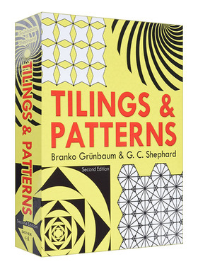 瓷砖与图案 第二版 Tilings and Patterns Second Edition 关于瓷砖和几何图案的权威书籍 英文原版数学读物 进口英语书籍