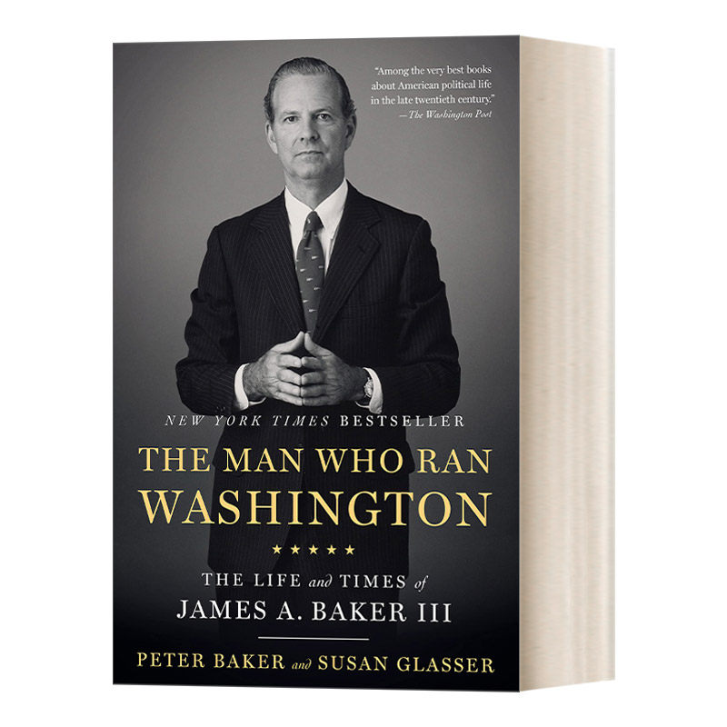 英文原版 the man who ran washington 掌管华盛顿的人 英文版 进口