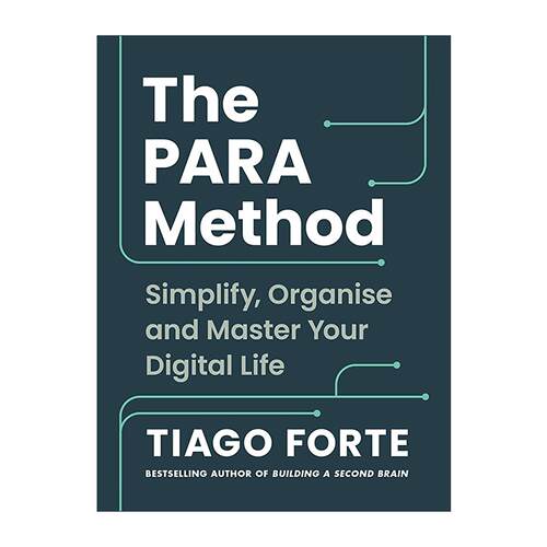 英文原版 The PARA Method PARA方法 简化 整理并掌控你的数字生活 Tiago Forte 英文版 进口英语原版书籍