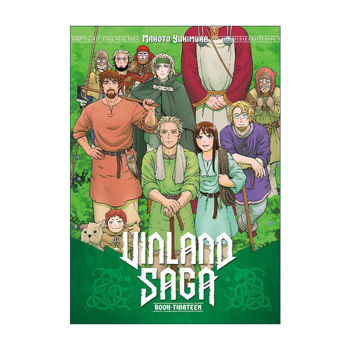 英文原版 Vinland Saga 13 海盗战记 冰海战记13 精装漫画 Makoto Yukimura幸村诚英文版 进口英语原版书籍 - 封面