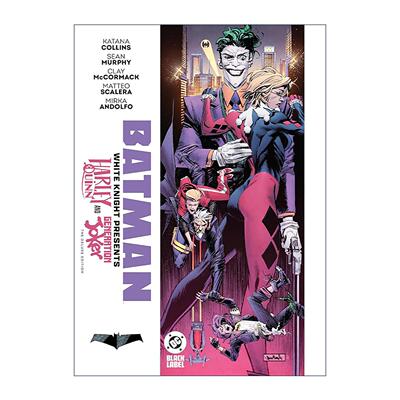 英文原版 Batman White Knight Presents 蝙蝠侠 白骑士 哈莉·奎因与世代小丑 豪华精装收藏版 DC漫画 英文版 进口英语原版书籍