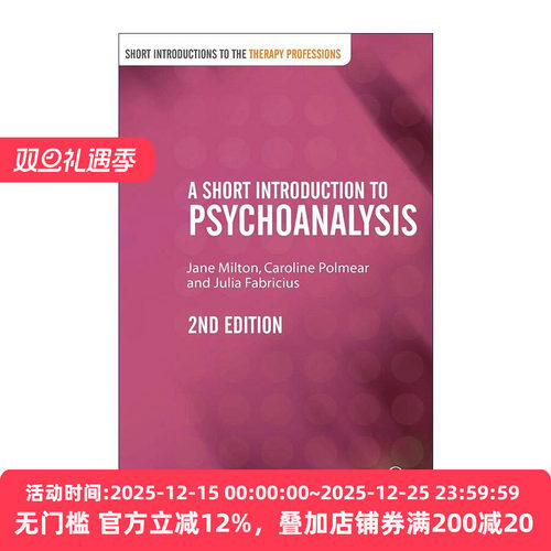 英文原版 A Short Introduction to Psychoanalysis 精神分析导论 Jane Milton 英文版 进口英语原版书籍