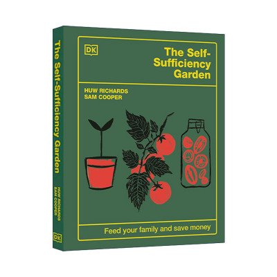 英文原版 The Self-Sufficiency Garden 自给自足花园 省钱及养活家人 蔬菜种植指南 精装 英文版 进口英语原版书籍