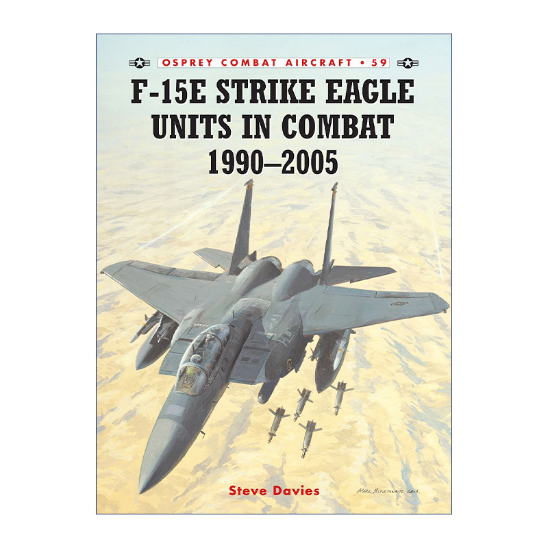 英文原版 F-15E Strike Eagle Units in Combat 1990–2005美国空军F-15E攻击鹰战斗机 航空史上伟大的战斗机系列进口英语原版书籍