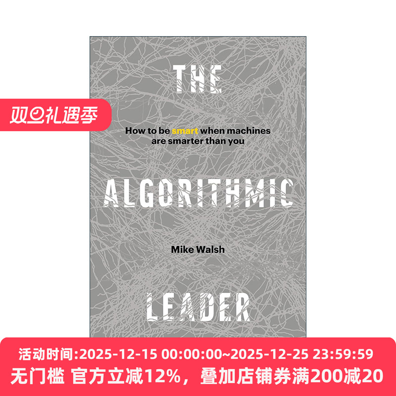 英文原版 The Algorithmic Leader 算法领导 如何比机器更优秀 精装 英文版 进口英语原版书籍