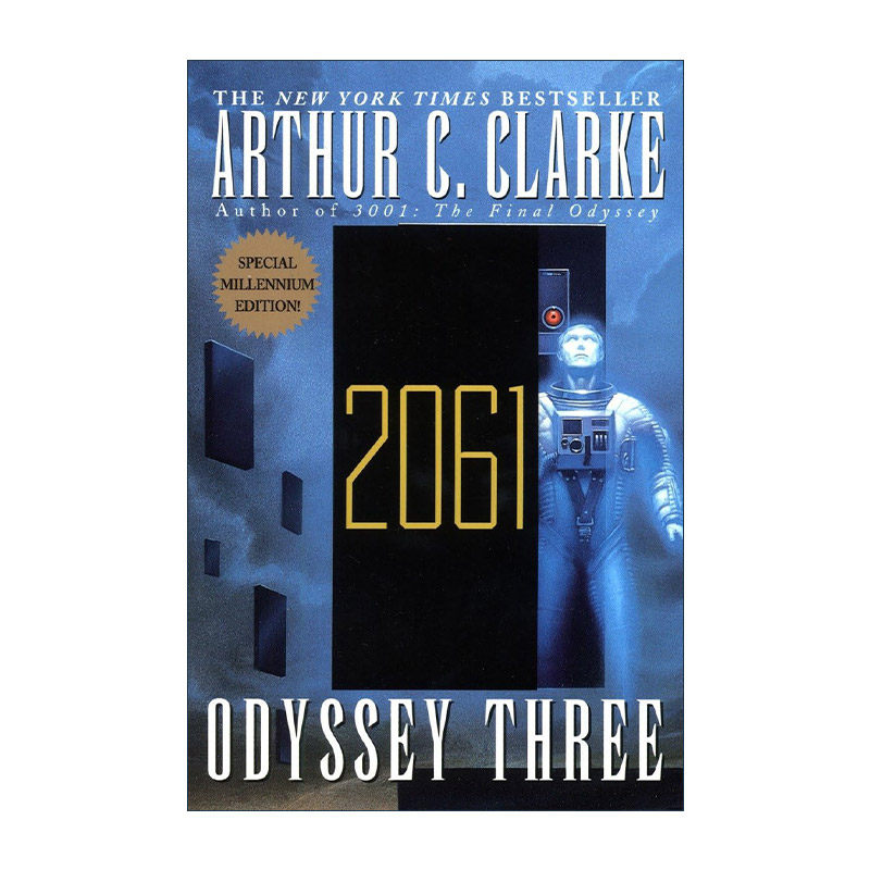 英文原版 2061 Odyssey Three Space Odyssey Series Book 3 太空漫游四部曲3 Arthur C. Clarke英文版 进口英语原版书籍