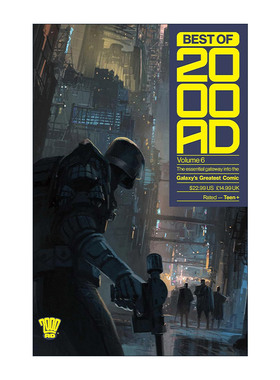 英文原版 Best of 2000 AD Volume 6 科幻漫画故事集6 英文版 进口英语原版书籍