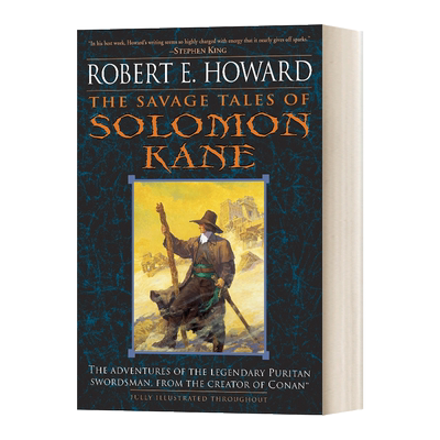 The Savage Tales of Solomon Kane 所罗门凯恩的野蛮故事 英文原版小说 进口英语书籍