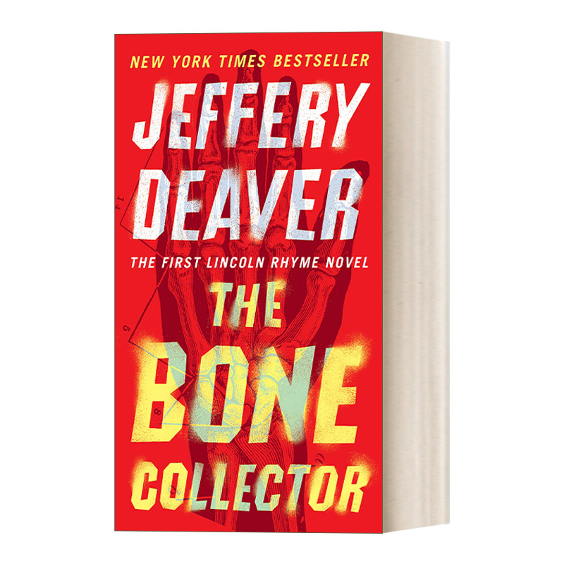 英文原版 The Bone Collector Lincoln Rhyme 林肯·莱姆系列：人骨拼图 惊悚犯罪推理小说 Jeffery Deaver 英文版 进口英语书籍 书籍/杂志/报纸 文学小说类原版书 原图主图