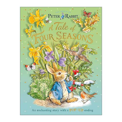 英文原版 Peter Rabbit A Tale of Four Seasons 彼得兔 四季的故事 精装立体书 英文版 进口英语原版书籍