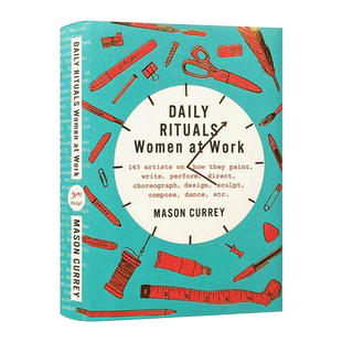 她们的创作日常 Daily Rituals Women at Work 精装 英文原版人物传记读物 进口英语日常礼仪书籍