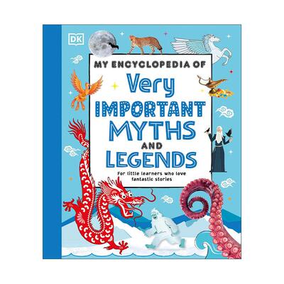 英文原版 My Encyclopedia of Very Important Myths and Legends 那些重要的神话传说 DK儿童科普百科精装 进口英语原版书籍