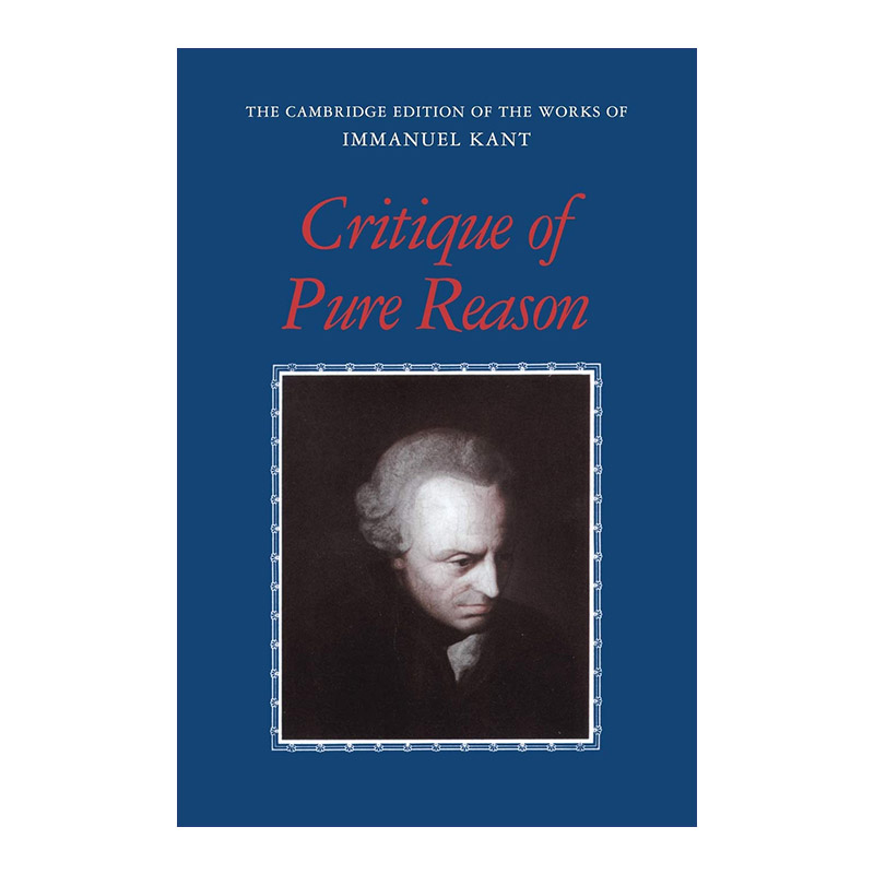 英文原版 Critique of Pure Reason 剑桥版康德著作系列 纯粹理性批判 英文版 进口英语原版书籍