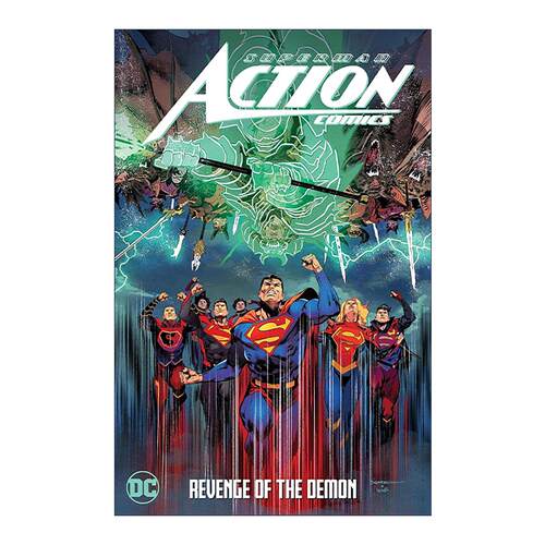 英文原版 Superman Action Comics Vol.3 Revenge of the Demon 超人 动作漫画 卷三 恶魔的复仇 DC漫画 英文版进口英语原版书籍