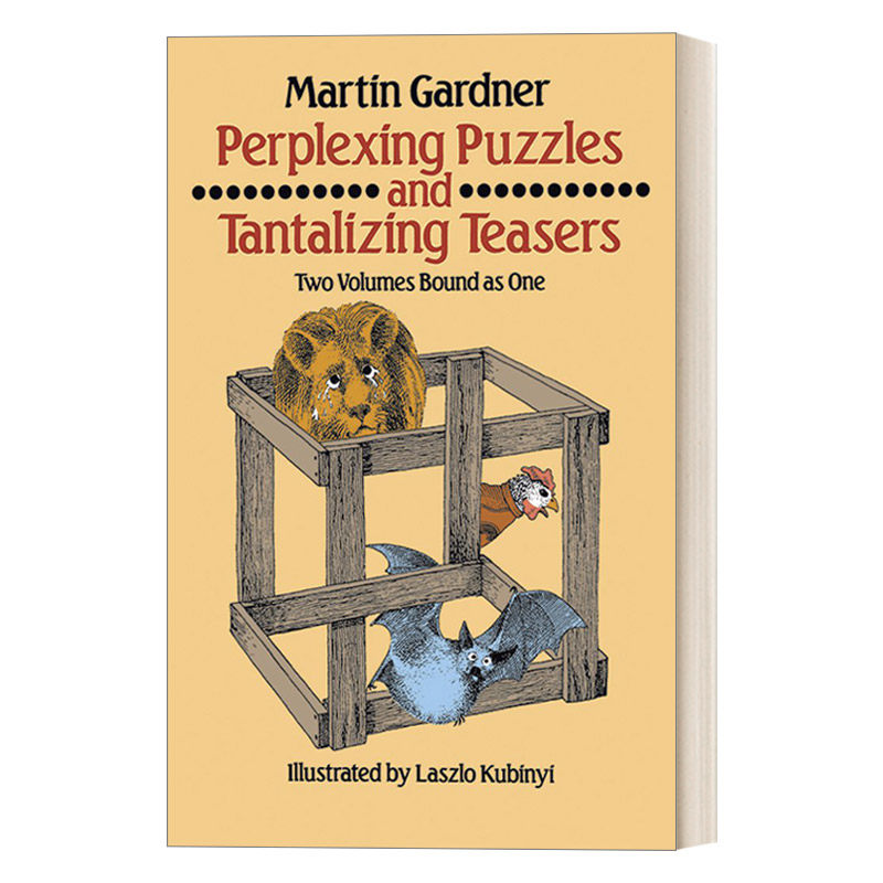 英文原版 Perplexing Puzzles and Tantalizing Teasers 令人困惑的谜题和挑战 儿童脑袋急转弯 英文版 进口英语原版书籍