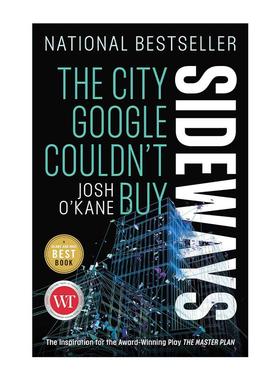 英文原版 Sideways 横向 谷歌买不到的城市 美国国家商业图书奖长名单 Josh O'Kane 英文版 进口英语原版书籍