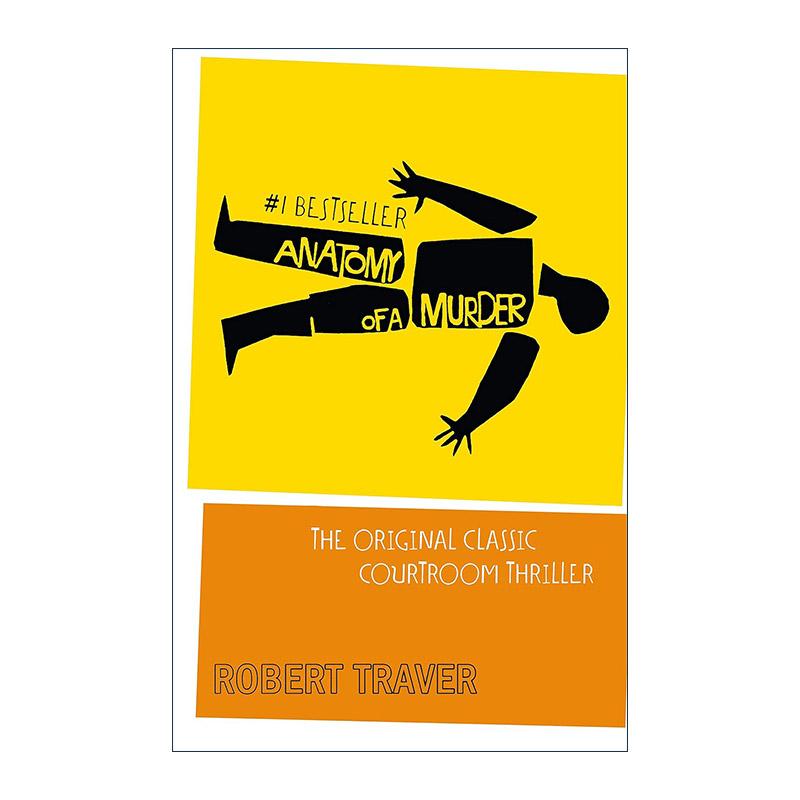 英文原版 Anatomy of a Murder 桃色血案 影视原著小说 英文版 进口英语原版书籍