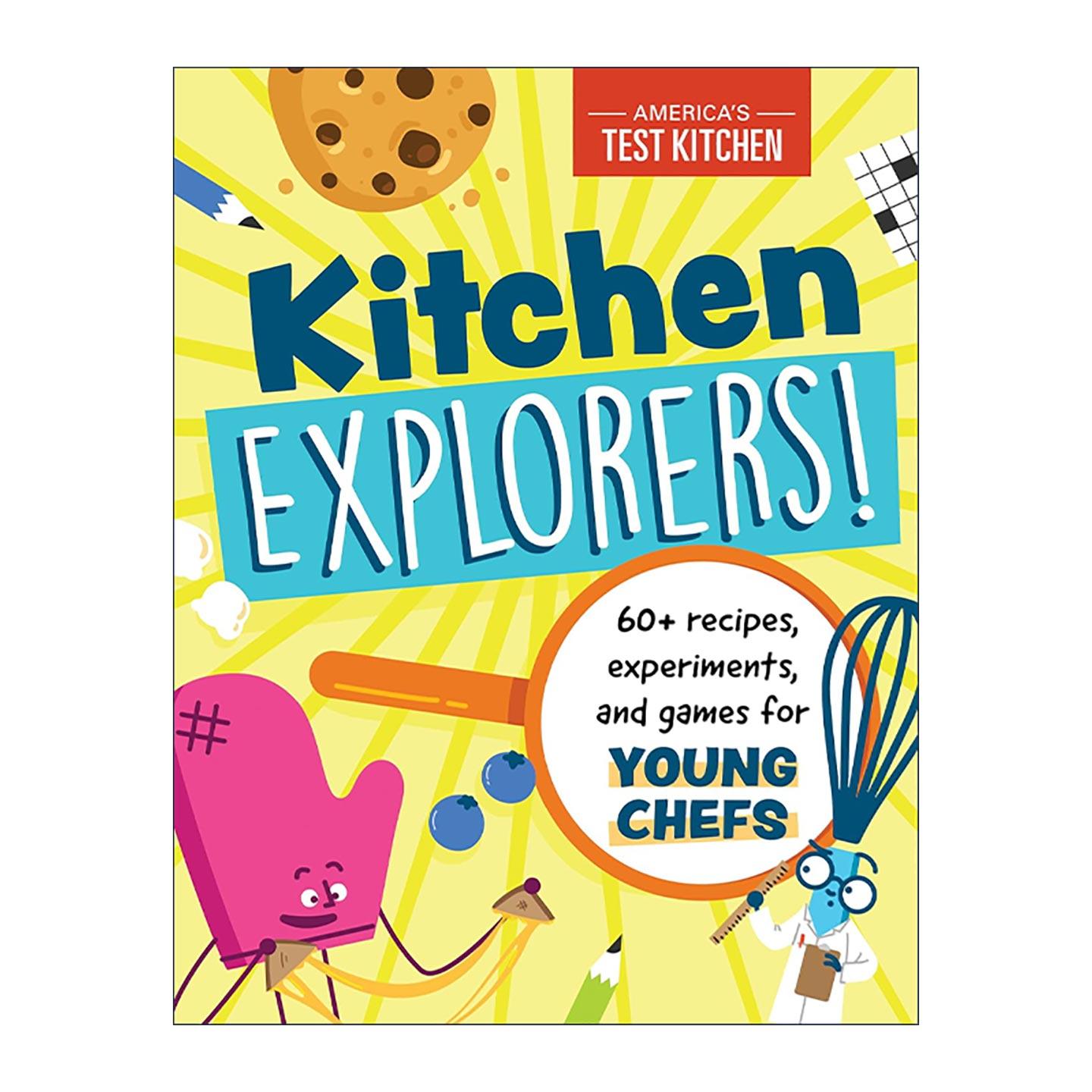 英文原版 Kitchen Explorers 厨房探险家 60+食谱 实验与游戏 儿童益智科普活动书 America's Test Kitchen 进口英语原版书籍