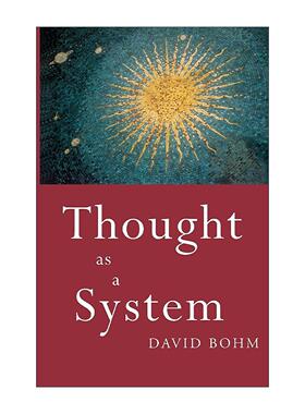 英文原版 Thought as a System 思想作为一种系统 第2版 戴维·玻姆 英文版 进口英语原版书籍