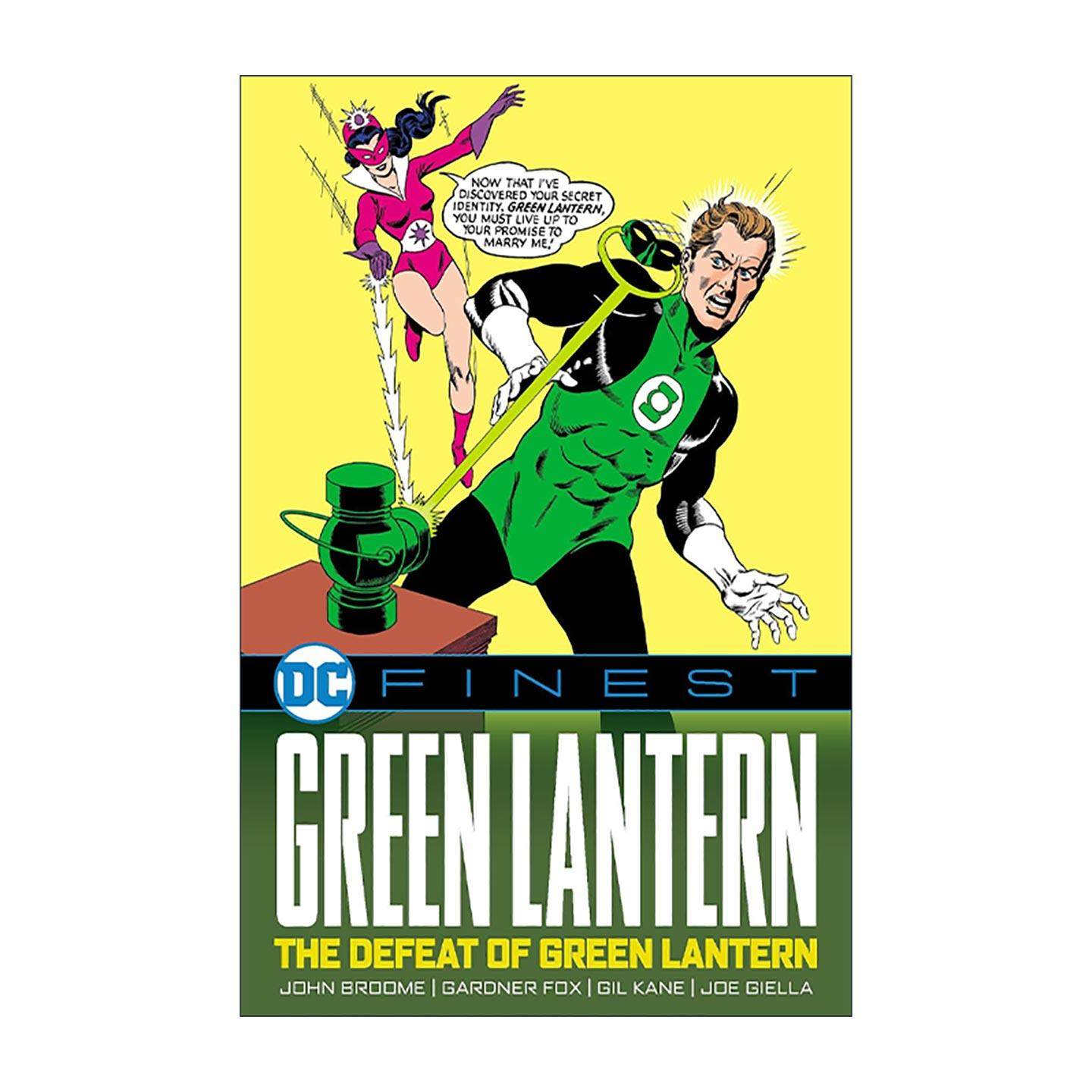 英文原版 Green Lantern The Defeat of Green Lantern 绿灯侠 击败 DC漫画 John Broome 英文版 进口英语原版书籍