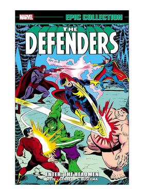 英文原版 Defenders Epic Collection Enter - The Headmen 捍卫者联盟史诗集 输入 首领 漫威漫画 英文版 进口英语原版书籍