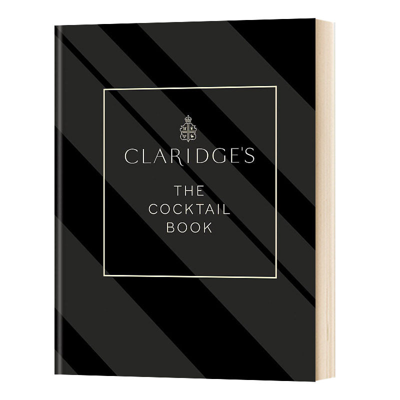 鸡尾酒书 Claridge's The Cocktail Book 英文原版调酒教程 进口英语书籍
