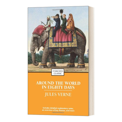 英文原版小说 Around the World in Eighty Days 80天环游世界 Enriched Classics系列 英文版 进口英语原版书籍