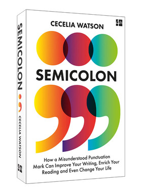 分号 被误解的标点符号如何提升你的写作 Semicolon  英文原版英语学习工具书 进口英语书籍