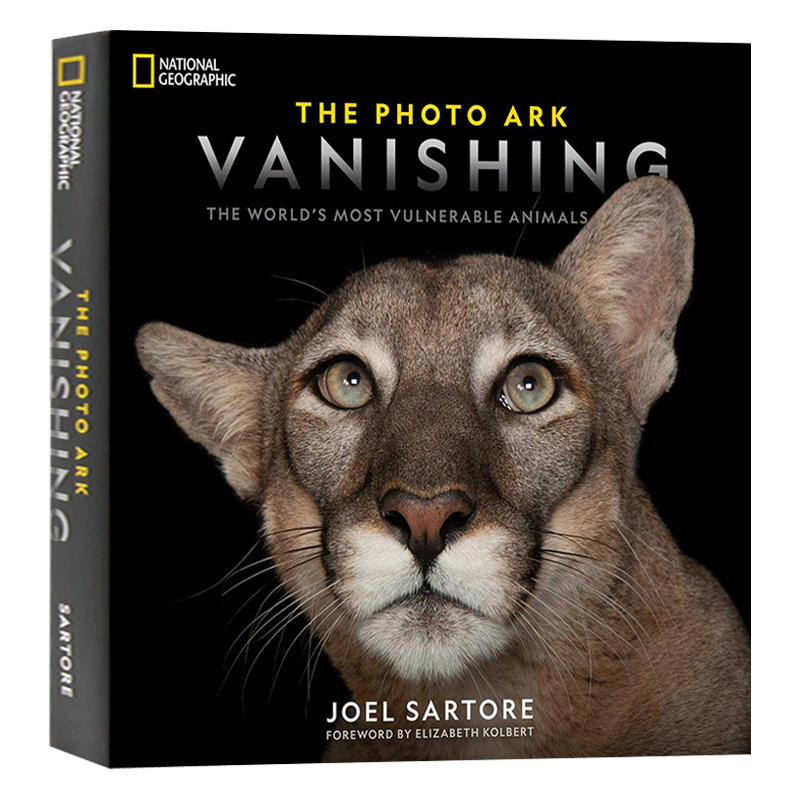 珍稀动物全书 美国国家地理影像方舟 National Geographic The Photo Ark Vanishing 英文原版儿童科普书籍