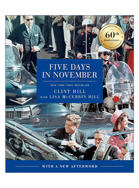 英文原版 Five Days in November 11月的5天 纪念肯尼迪遇刺 60周年版 英文版 进口英语原版书籍