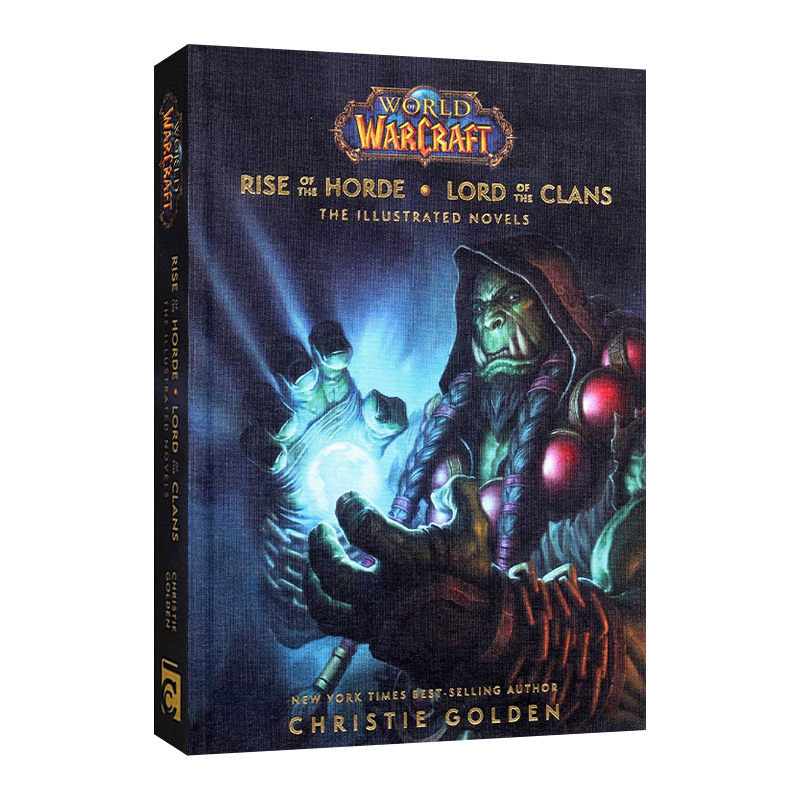 英文原版 World of Warcraft 魔兽世界官方小说 部落崛起与部落之王  精装插图版 英文版 进口英语原版书籍