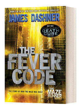 移动迷宫5 发热密码 The Fever Code 英文原版动作冒险小说 进口英语书籍