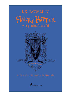 西班牙语原版 Harry Potter y la piedra filosofal 20 Aniv. Ravenclaw 哈利波特与魔法石 西班牙语版 拉文克劳版 进口原版书籍