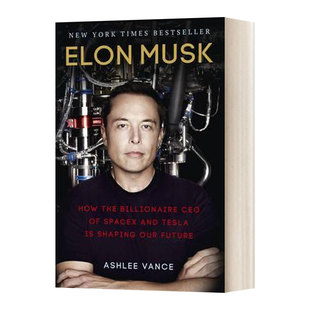 the 进口英语书籍 硅谷钢铁侠 人物传记读物 英文原版 Future Inventing Musk Elon 埃隆马斯克 冒险人生