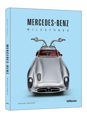 英文原版 Mercedes-Benz Milestones 疾速里程碑 梅赛德斯-奔驰 汽车精装画册 英文版 进口英语原版书籍