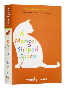 芒果猫 A Mango Shaped Space 施耐德家族小说奖 英文原版小说 英文版儿童文学书 进口原版英语书籍