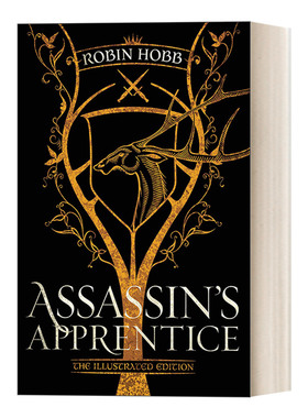 英文原版 Assassin's Apprentice The Farseer Trilogy Book 1 刺客正传I 刺客学徒 插图精装收藏版 豆瓣推荐 奇幻小说 英文版