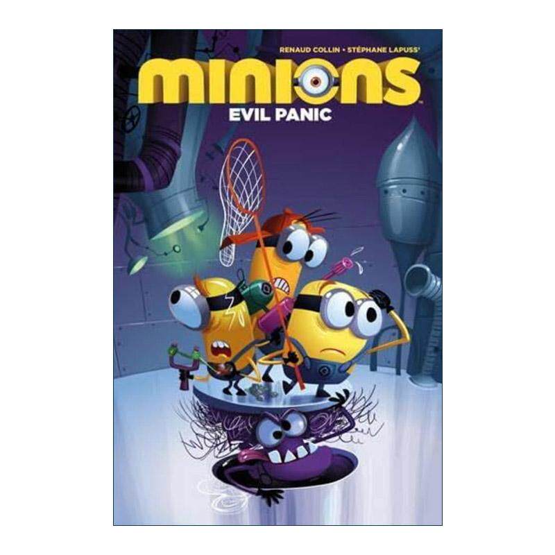 英文原版 Minions Evil Panic 小黄人精装全彩漫画 邪恶恐慌 英文版 进口英语原版书籍