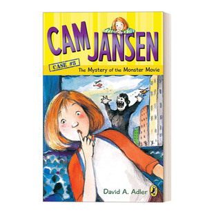 简森侦探故事8 进口英语书籍 英文原版 The 儿童章节桥梁读物 Monster Jansen Movie the Cam Mystery