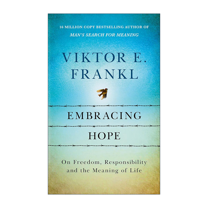 英文原版 Embracing Hope 拥抱希望 活出生命的意义作者维克多·弗兰克新作 精装 英文版 进口英语原版书籍