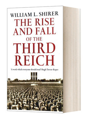 第三帝国的兴亡 纳粹德国史 威廉·夏伊勒 Rise And Fall Of The Third Reich 英文原版历史 进口英语书籍