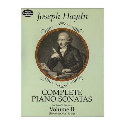 英文原版 Complete Piano Sonatas  Volume II 钢琴奏鸣曲完整集 卷二 约瑟夫·海顿 英文版 进口英语原版书籍