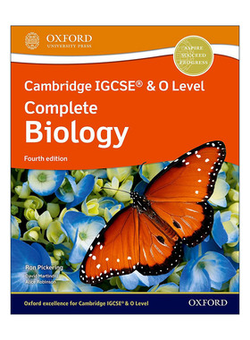 英文原版 New Cambridge IGCSE & O Level Complete Biology Student Book 牛津剑桥国际学校中学考试 生物教材学生用书 第四版