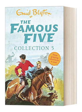 五个小伙伴历险记三合一故事集13-15 The Famous Five Collection 5 Book13-15 英文原版儿童章节小说 进口英语书籍