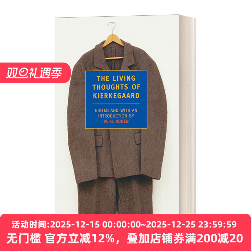 英文原版 The Living Thoughts of Kierkegaard 克尔凯郭尔的生活思想 Soren Kierkegaard 英文版 进口英语原版书籍