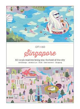 英文原版 Citix60 City Guides Singapore 创意城市指南 新加坡 旅游指南 英文版 进口英语原版书籍